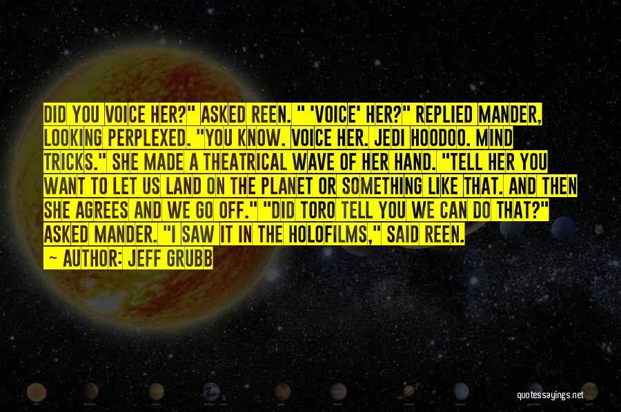 Hoodoo Quotes By Jeff Grubb