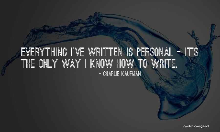 Hoofer 14 Quotes By Charlie Kaufman Hoofer 14 Quotes By Charlie Kaufman