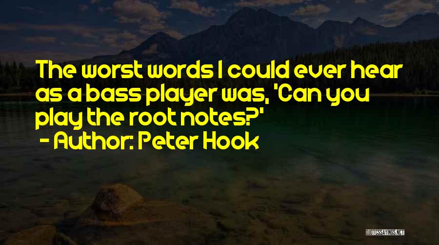 Hook Quotes By Peter Hook