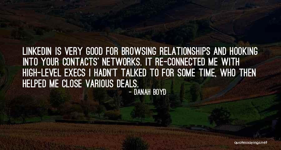 Hooking Quotes By Danah Boyd