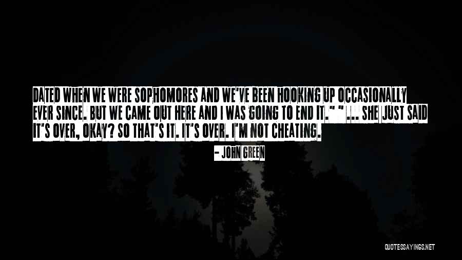 Hooking Quotes By John Green