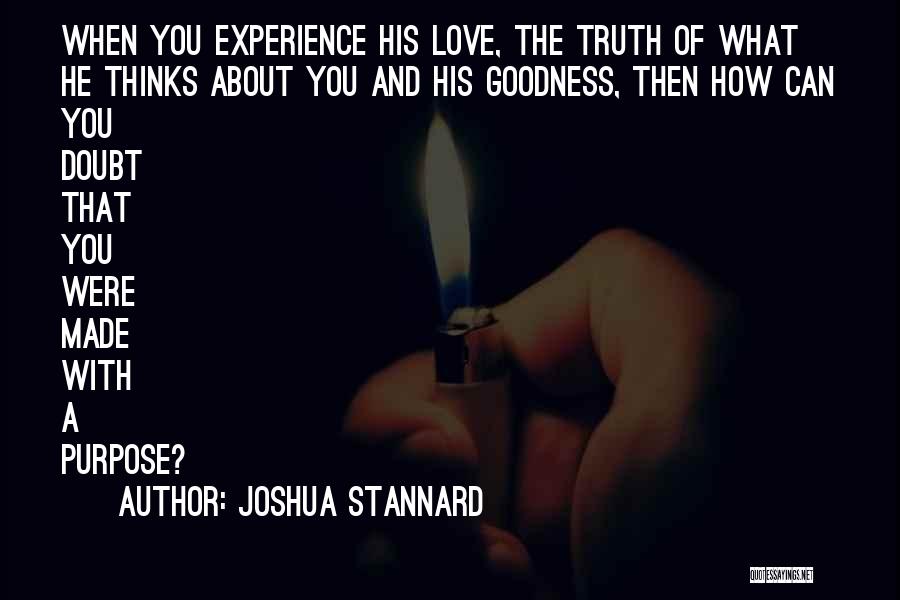 Hope About Love Quotes By Joshua Stannard