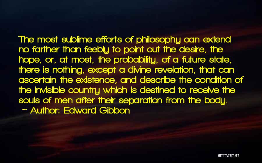 Hope After Death Quotes By Edward Gibbon