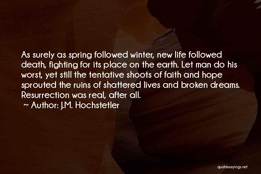 Hope After Death Quotes By J.M. Hochstetler