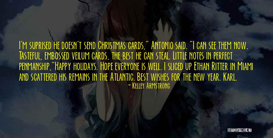 Hope And Christmas Quotes By Kelley Armstrong