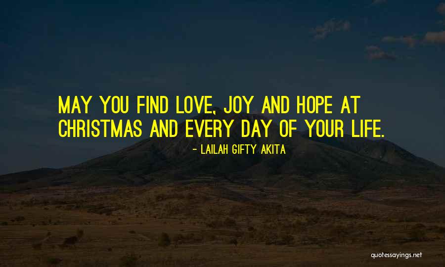 Hope And Christmas Quotes By Lailah Gifty Akita