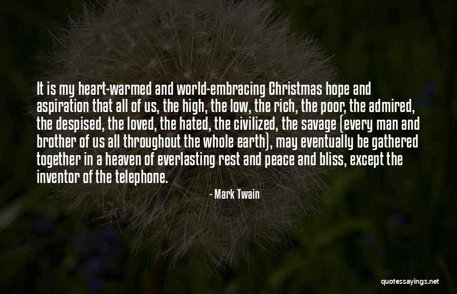 Hope And Christmas Quotes By Mark Twain