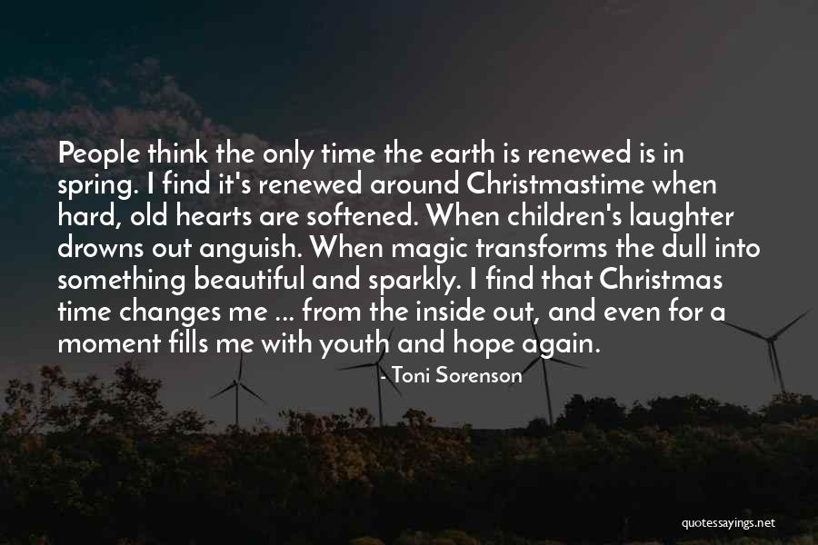 Hope And Christmas Quotes By Toni Sorenson