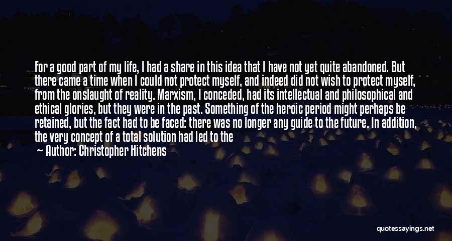 Hope And Faith In Life Quotes By Christopher Hitchens