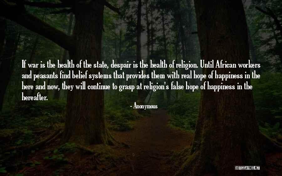 Hope And Health Quotes By Anonymous Hope And Health Quotes By Anonymous