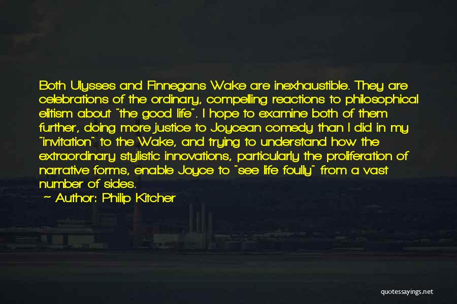 Hope And Justice Quotes By Philip Kitcher