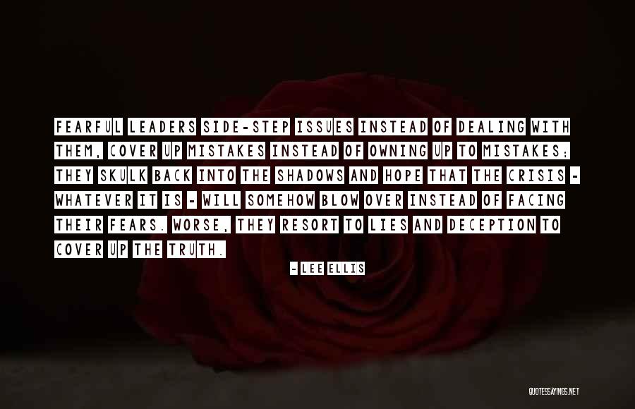Hope And Leadership Quotes By Lee Ellis Hope And Leadership Quotes By Lee Ellis
