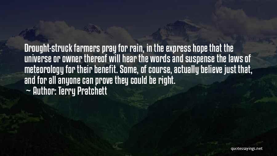 Hope And Pray Quotes By Terry Pratchett