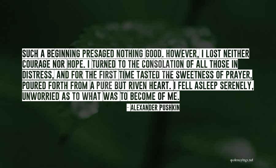 Hope And Prayer Quotes By Alexander Pushkin