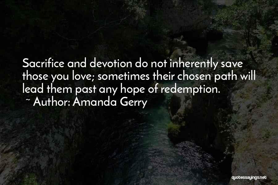 Hope And Redemption Quotes By Amanda Gerry