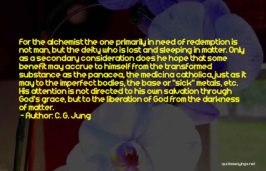 Hope And Redemption Quotes By C. G. Jung