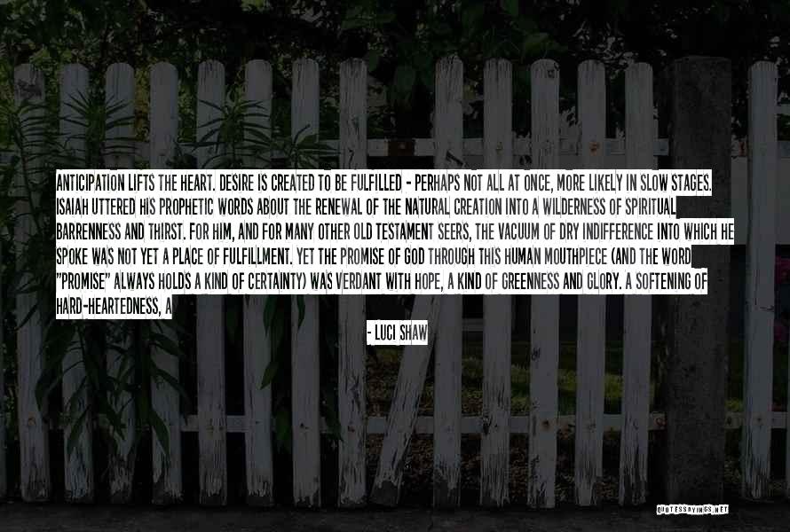 Hope And Renewal Quotes By Luci Shaw Hope And Renewal Quotes By Luci Shaw