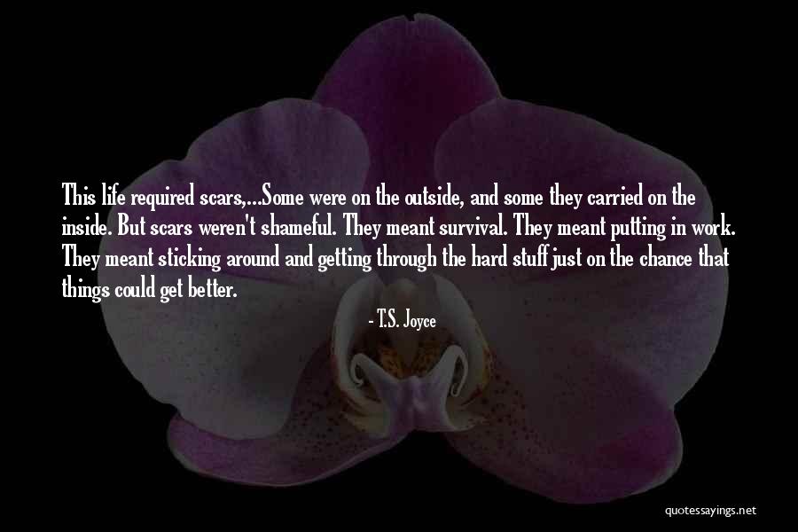 Hope And Survival Quotes By T.S. Joyce