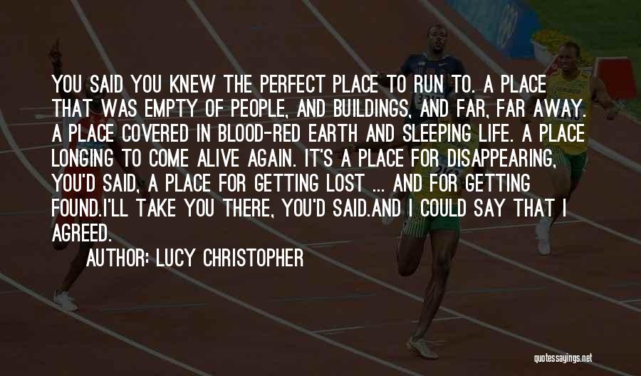 Hope And Things Getting Better Quotes By Lucy Christopher