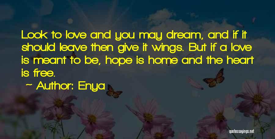 Hope And Wings Quotes By Enya