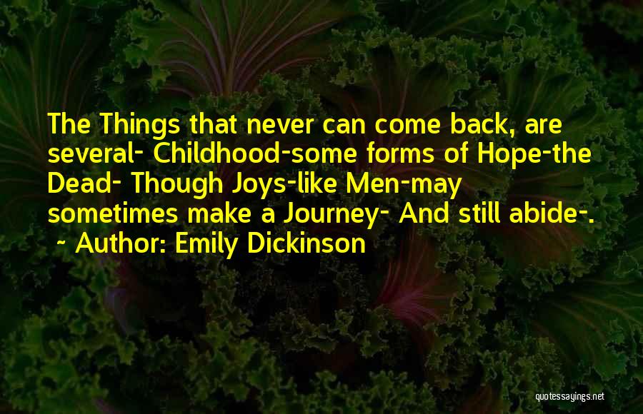 Hope Emily Dickinson Quotes By Emily Dickinson