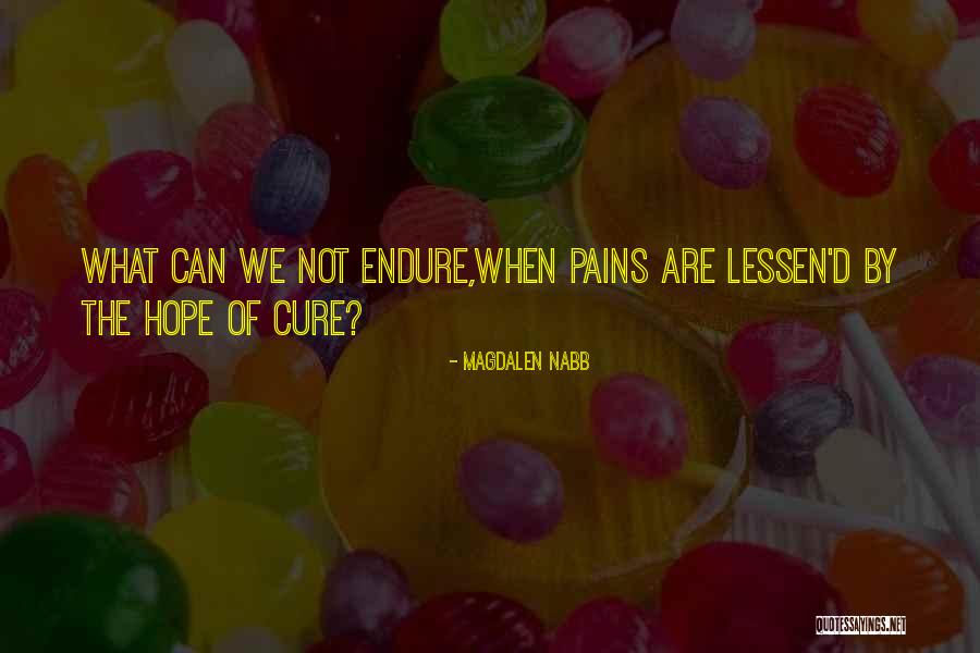 Hope For A Cure Quotes By Magdalen Nabb Hope For A Cure Quotes By Magdalen Nabb
