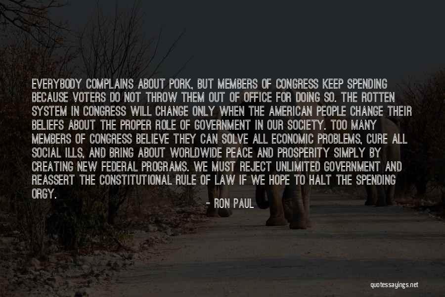 Hope For A Cure Quotes By Ron Paul Hope For A Cure Quotes By Ron Paul