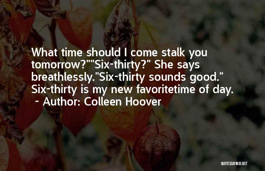 Hope For A New Tomorrow Quotes By Colleen Hoover