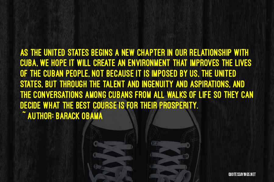 Hope For A Relationship Quotes By Barack Obama