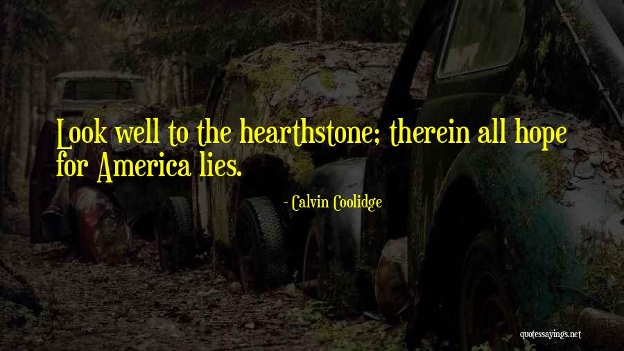 Hope For America Quotes By Calvin Coolidge