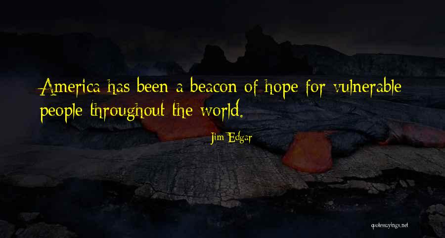 Hope For America Quotes By Jim Edgar