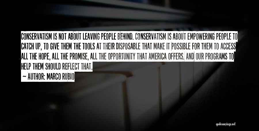 Hope For America Quotes By Marco Rubio
