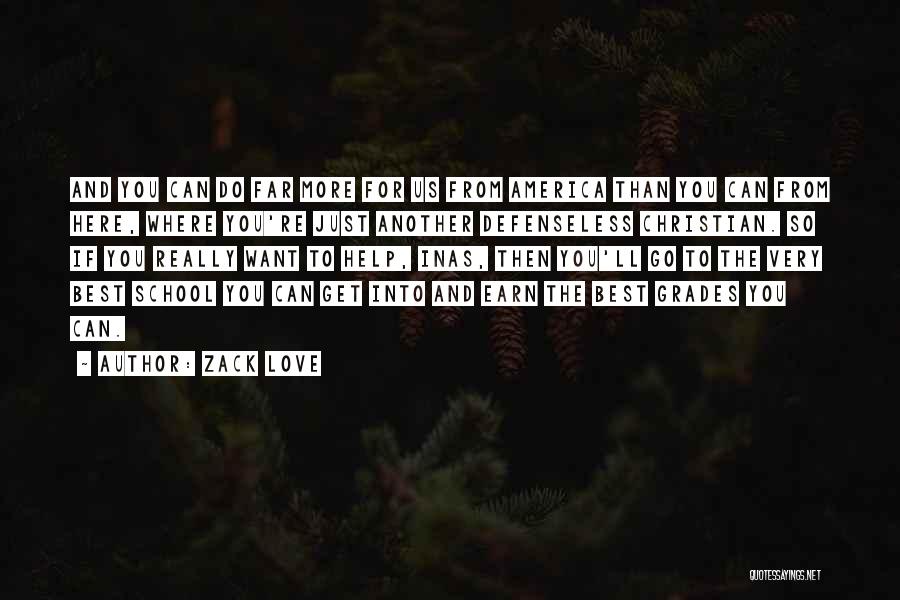 Hope For America Quotes By Zack Love