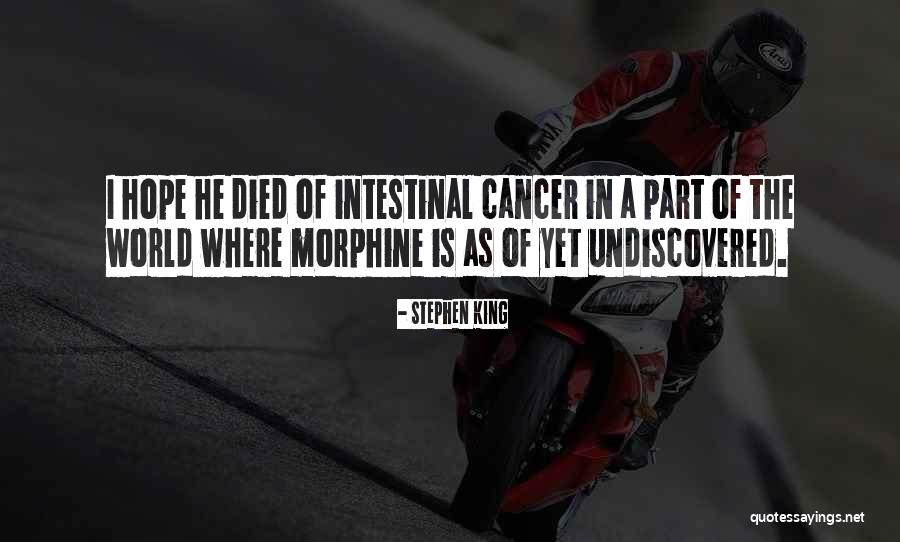 Hope For Cancer Quotes By Stephen King Hope For Cancer Quotes By Stephen King