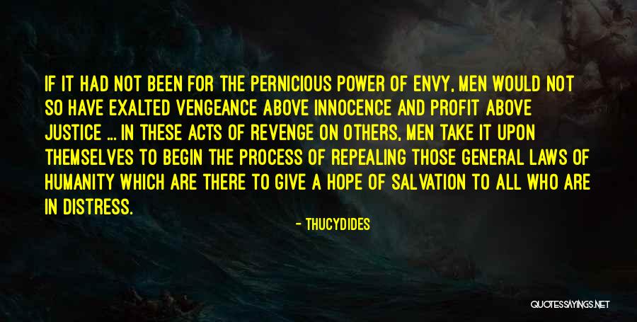 Hope For Humanity Quotes By Thucydides