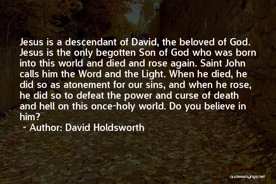 Hope For Love Again Quotes By David Holdsworth