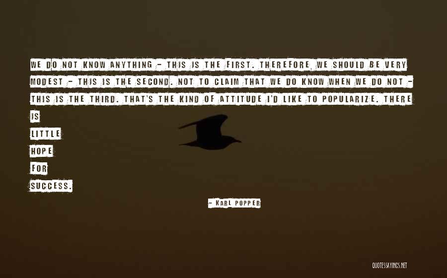Hope For Success Quotes By Karl Popper Hope For Success Quotes By Karl Popper