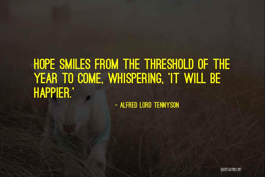 Hope For The New Year Quotes By Alfred Lord Tennyson