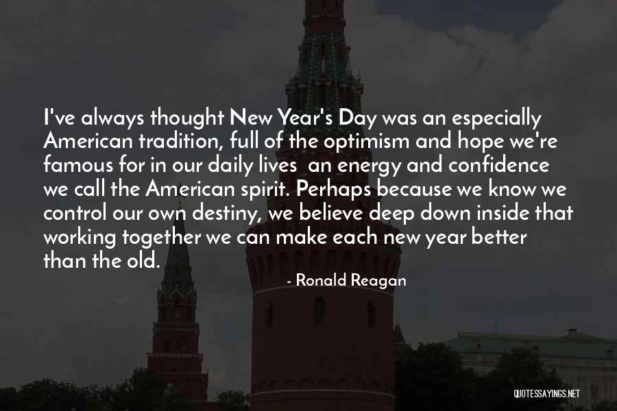 Hope For The New Year Quotes By Ronald Reagan