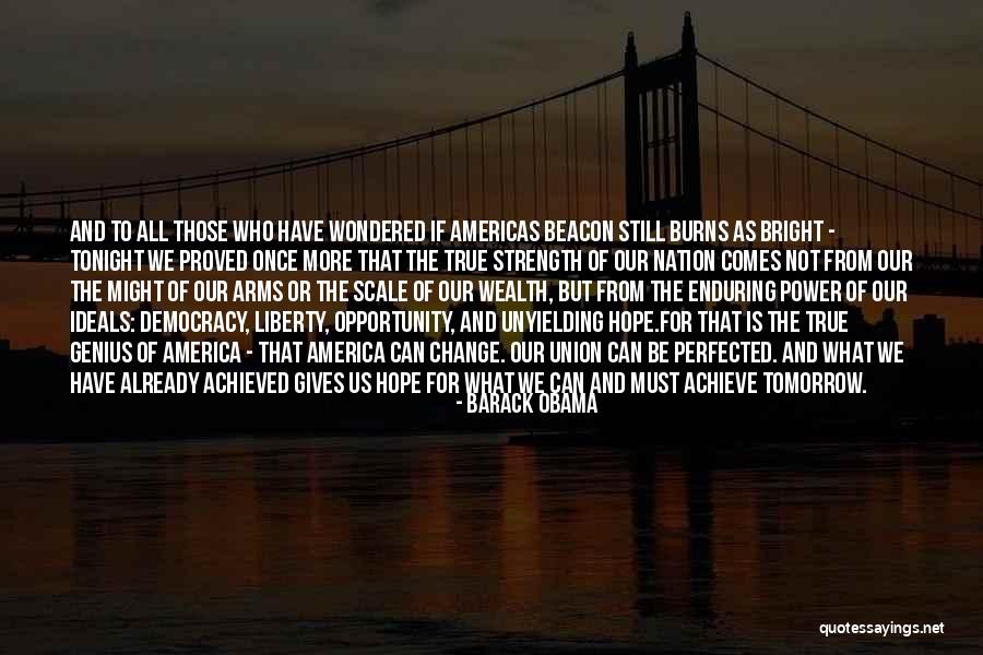 Hope For Tomorrow Quotes By Barack Obama Hope For Tomorrow Quotes By Barack Obama