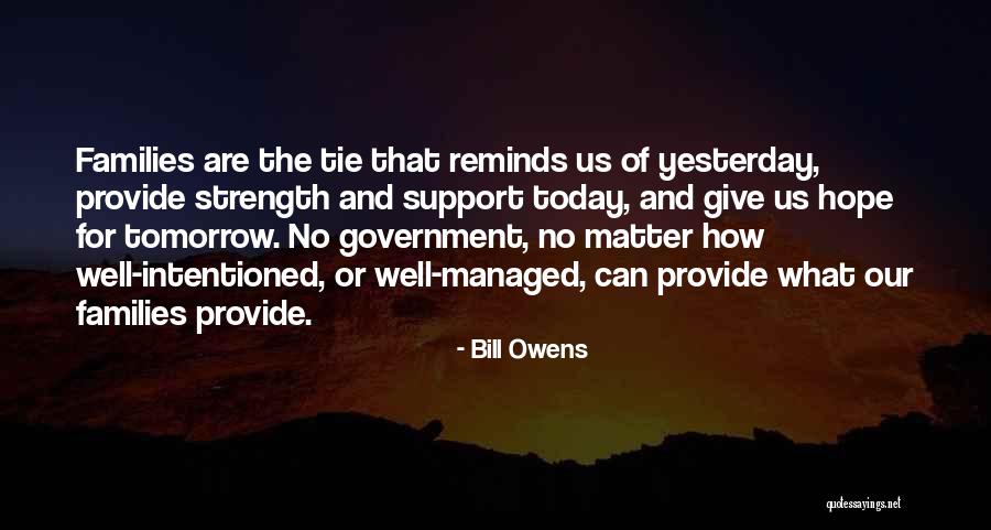 Hope For Tomorrow Quotes By Bill Owens