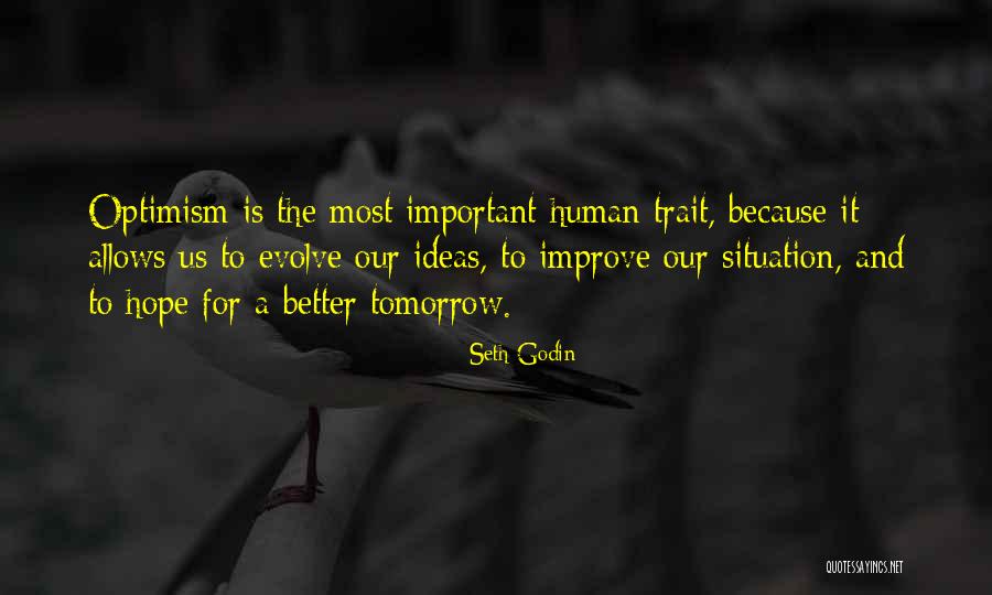 Hope For Tomorrow Quotes By Seth Godin