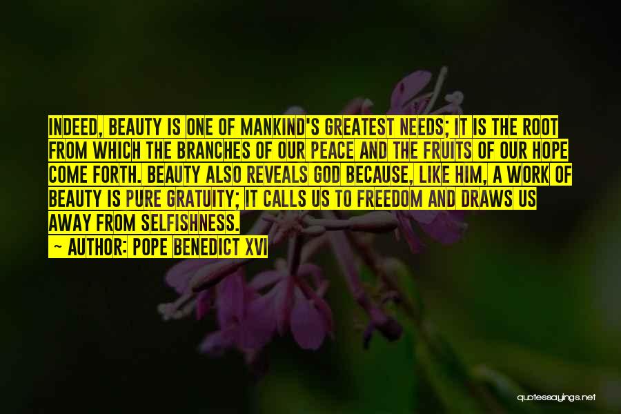 Hope From God Quotes By Pope Benedict XVI