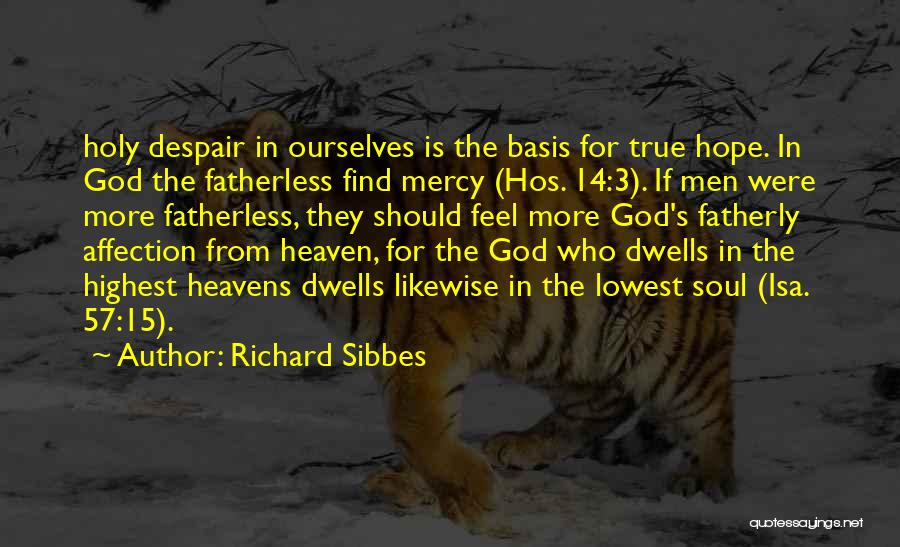 Hope From God Quotes By Richard Sibbes