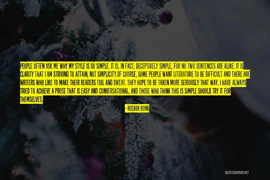 Hope From Literature Quotes By Ruskin Bond Hope From Literature Quotes By Ruskin Bond