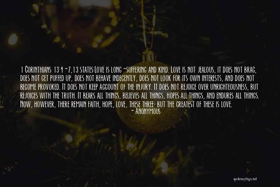 Hope From The Bible Quotes By Anonymous