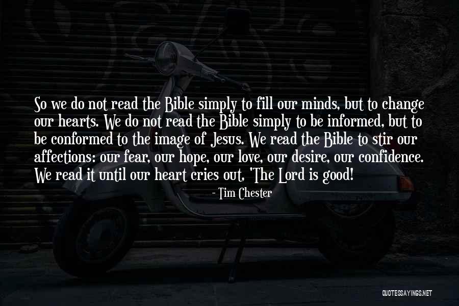 Hope From The Bible Quotes By Tim Chester