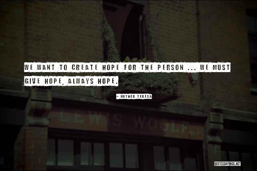 Hope Giving Quotes By Mother Teresa Hope Giving Quotes By Mother Teresa