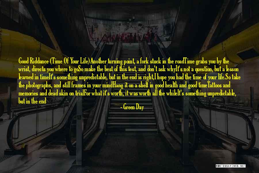 Hope Good Day Quotes By Green Day Hope Good Day Quotes By Green Day