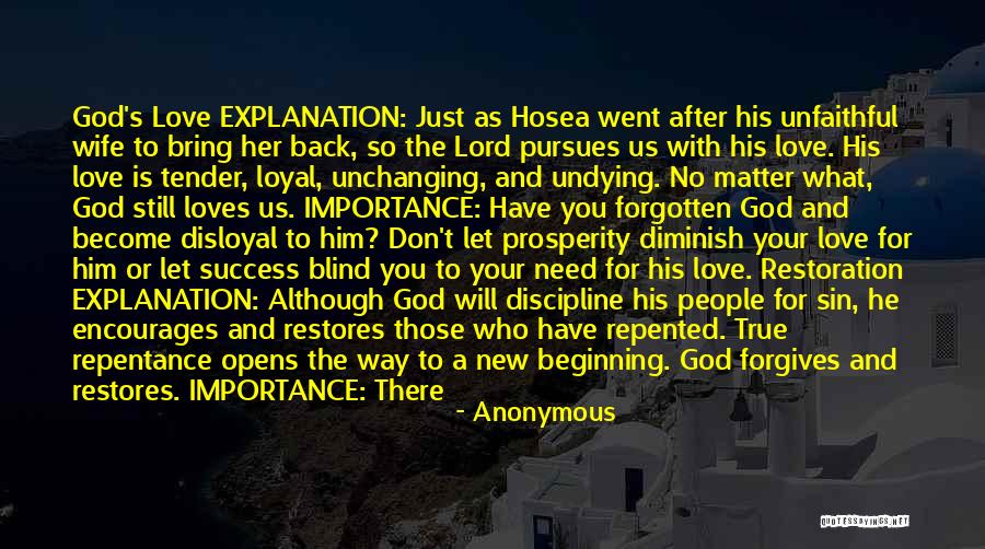 Hope He Still Loves Me Quotes By Anonymous